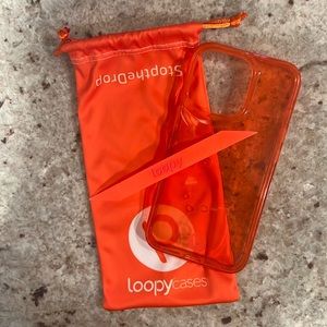 iPhone 13 Pro loopy case in neon orange 🧡